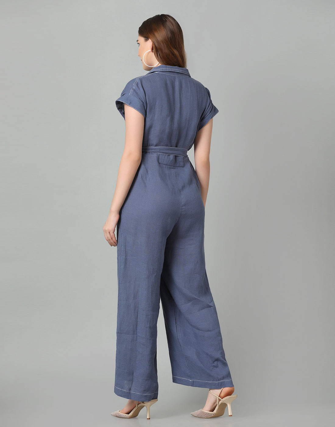 BETSY LINEN  JUMPSUIT