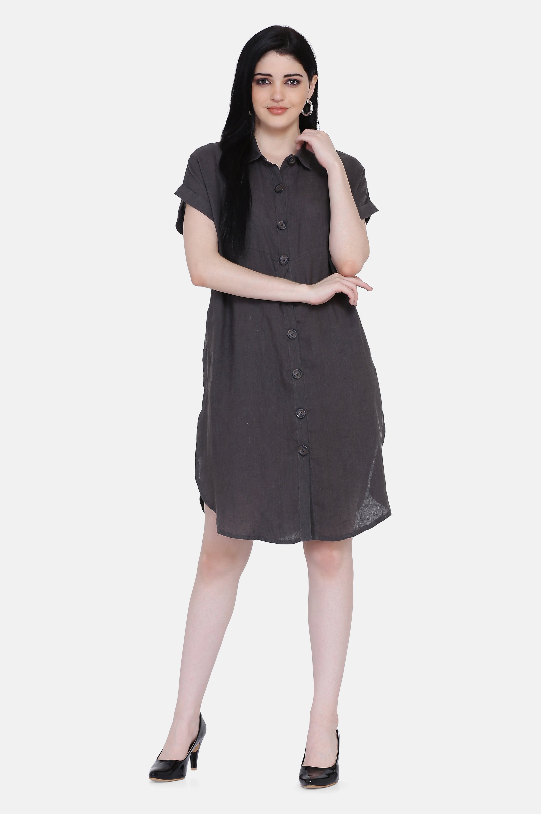 ALICA SHIRT DRESS