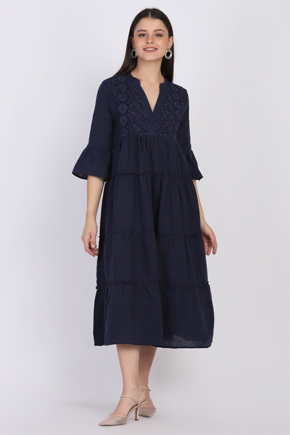 MARIAH EMBROIDERED DRESS