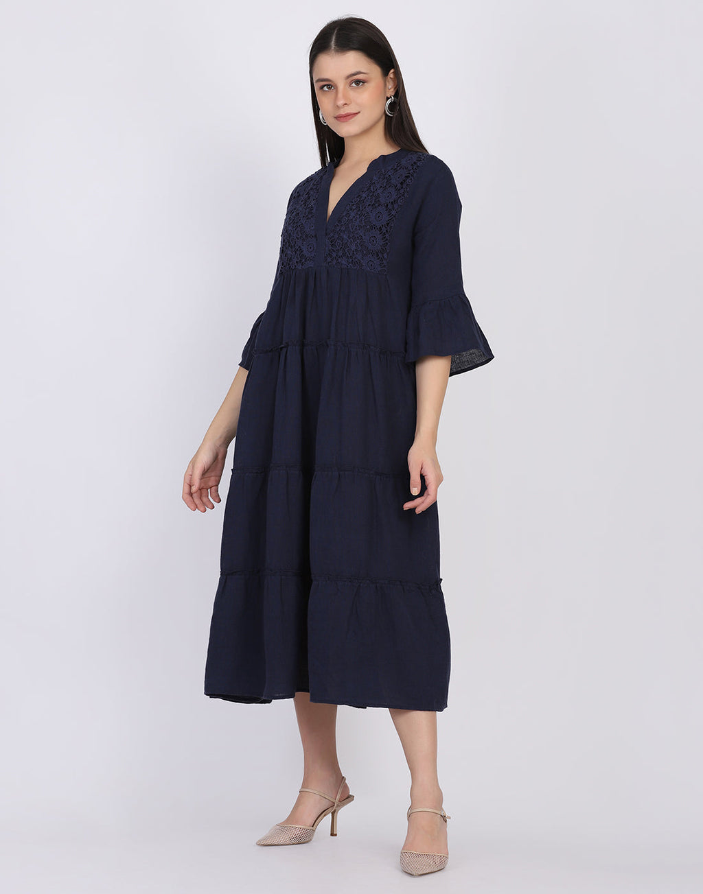 MARIAH EMBROIDERED DRESS