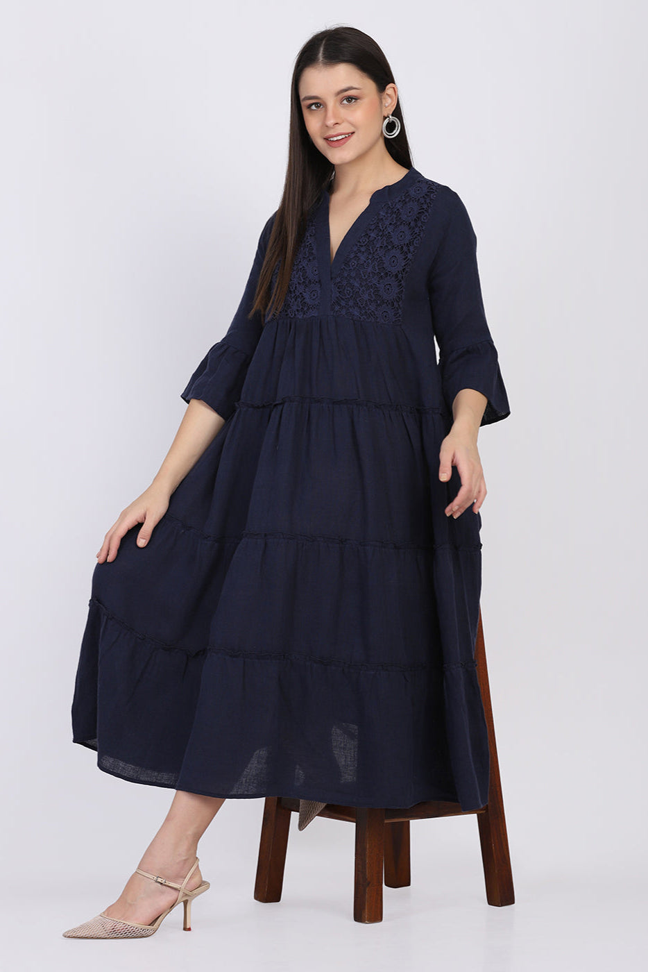 MARIAH EMBROIDERED DRESS