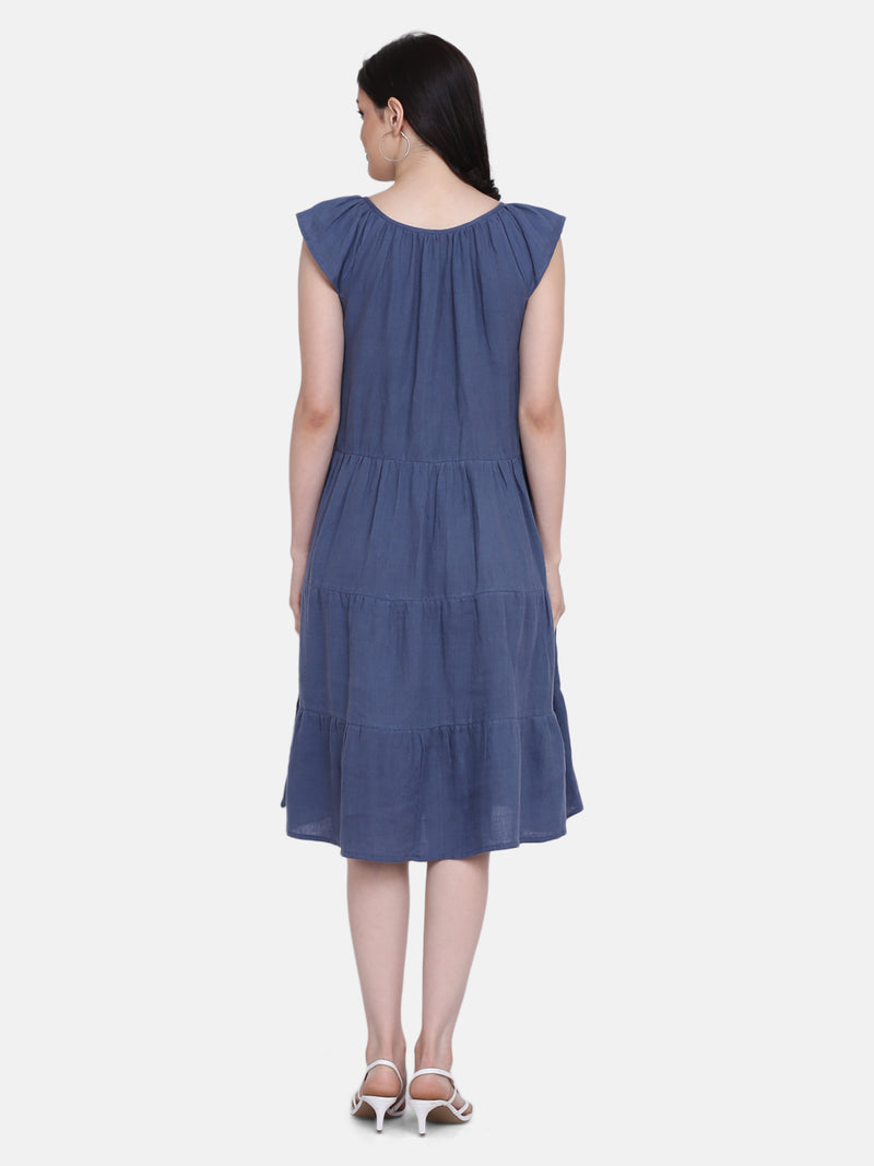 PEYTON TIERED DRESS