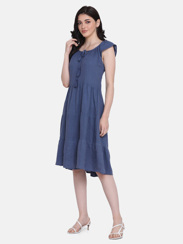 PEYTON TIERED DRESS