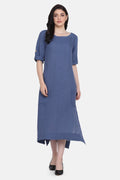 AVERY LINEN MIDI DRESS