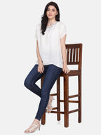 RYLEE EMBROIDERED TOP