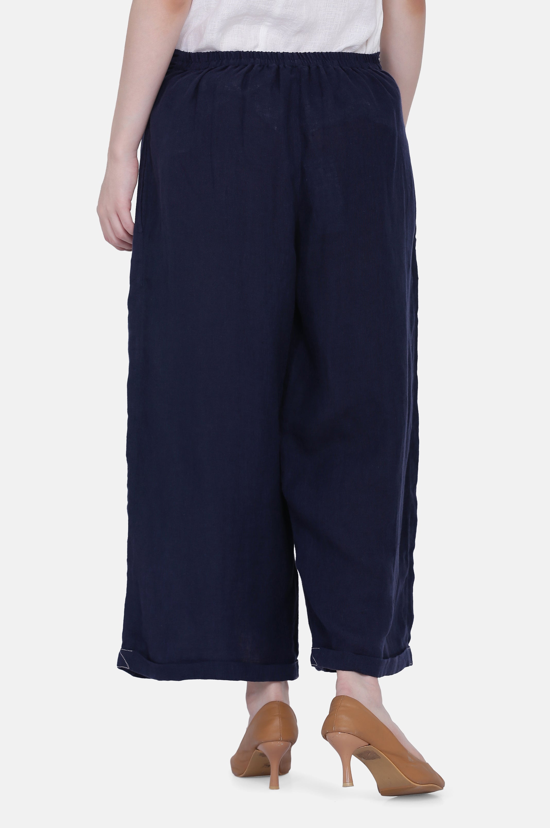 BANI SIDE SLIT TROUSERS