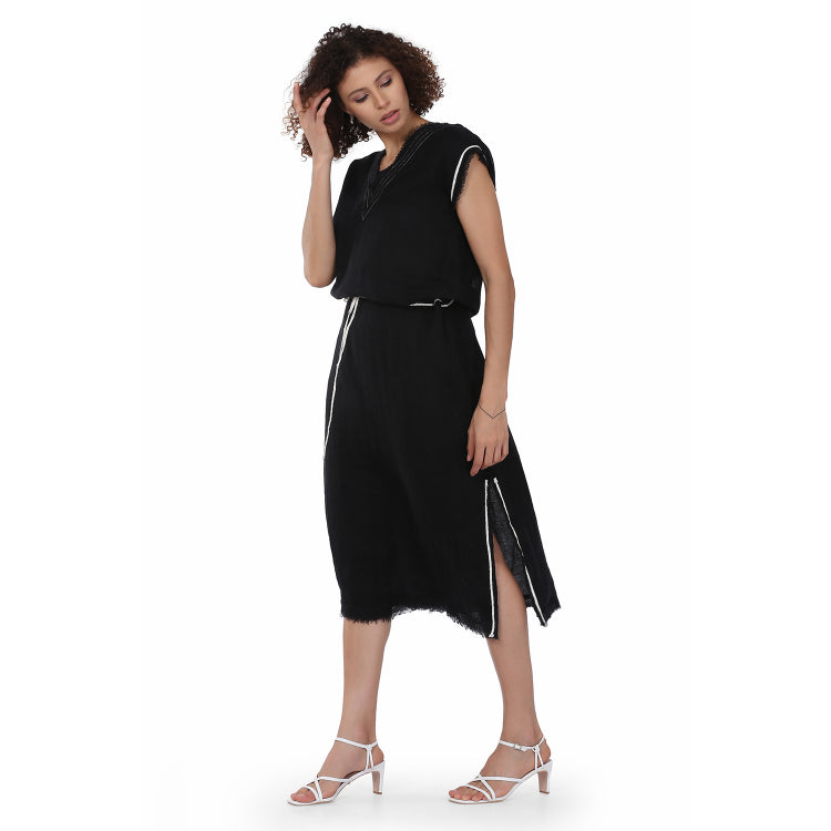 HANNAH EXTENDED SLEEVE DRESS