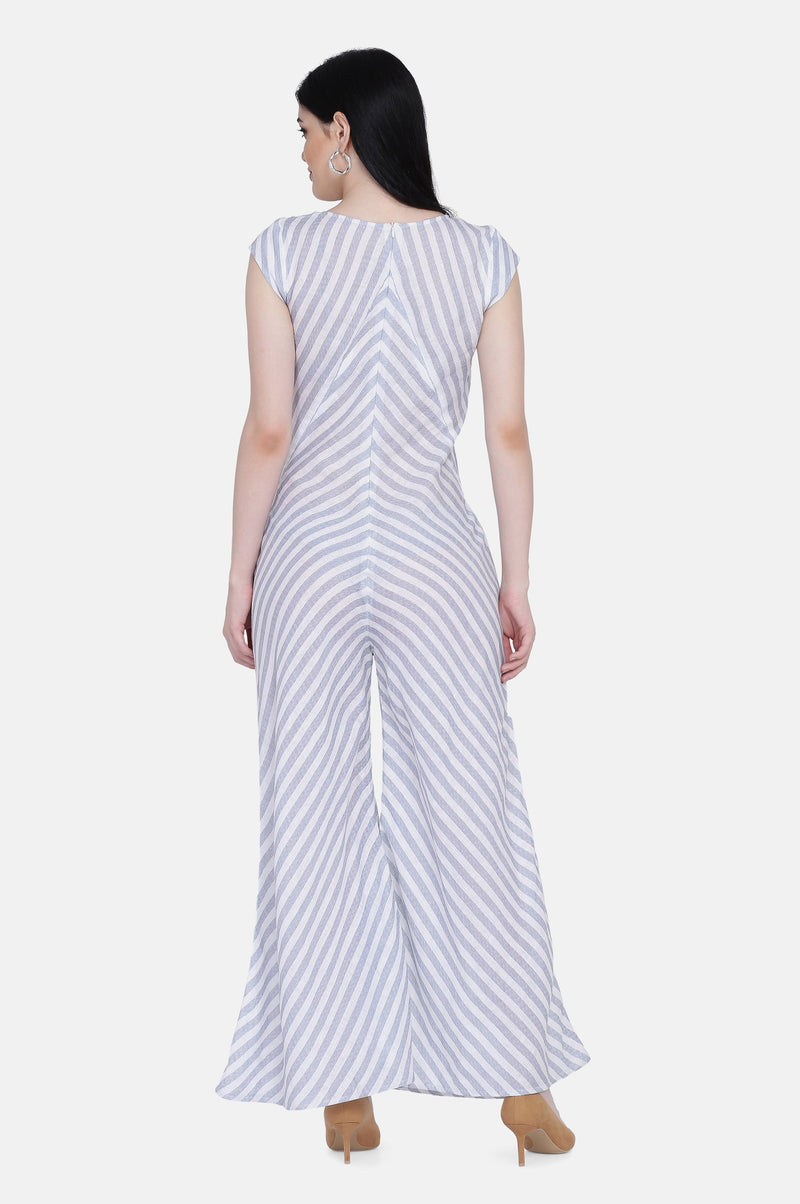 LILY STRIPED JUMPSUIT