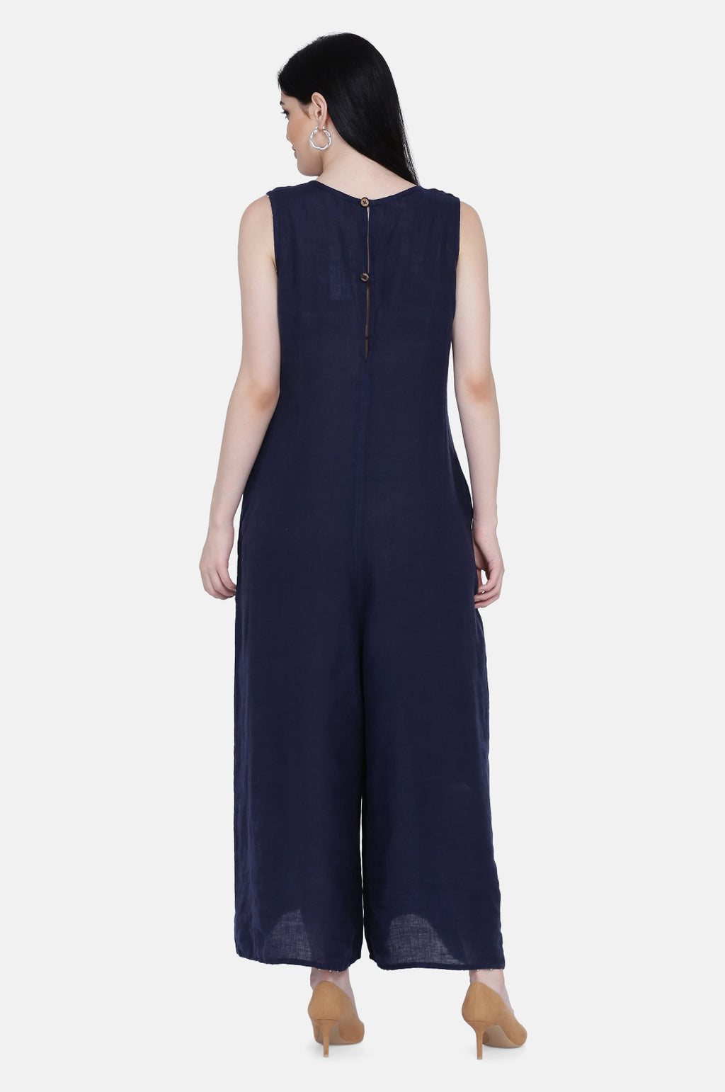 MIA LINEN JUMPSUIT