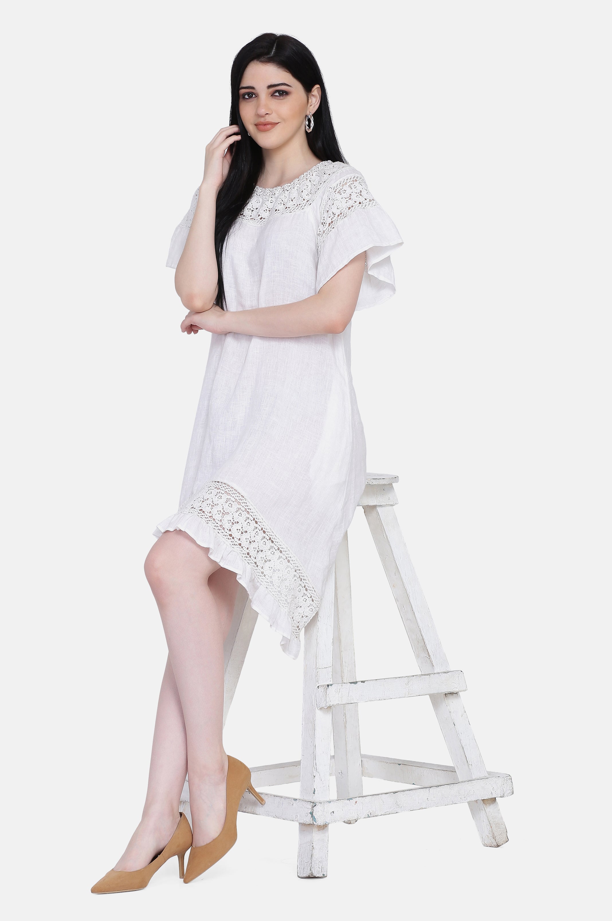 SOPHIA CROCHET DRESS