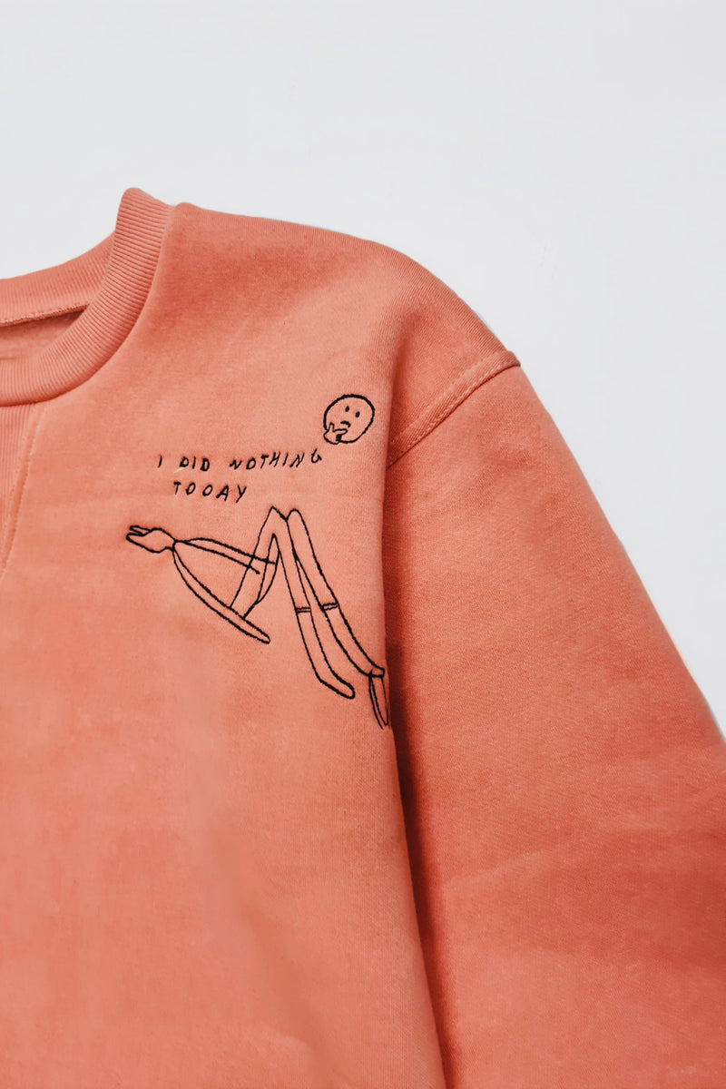 ASHE MISSU SWEATSHIRT PEACH