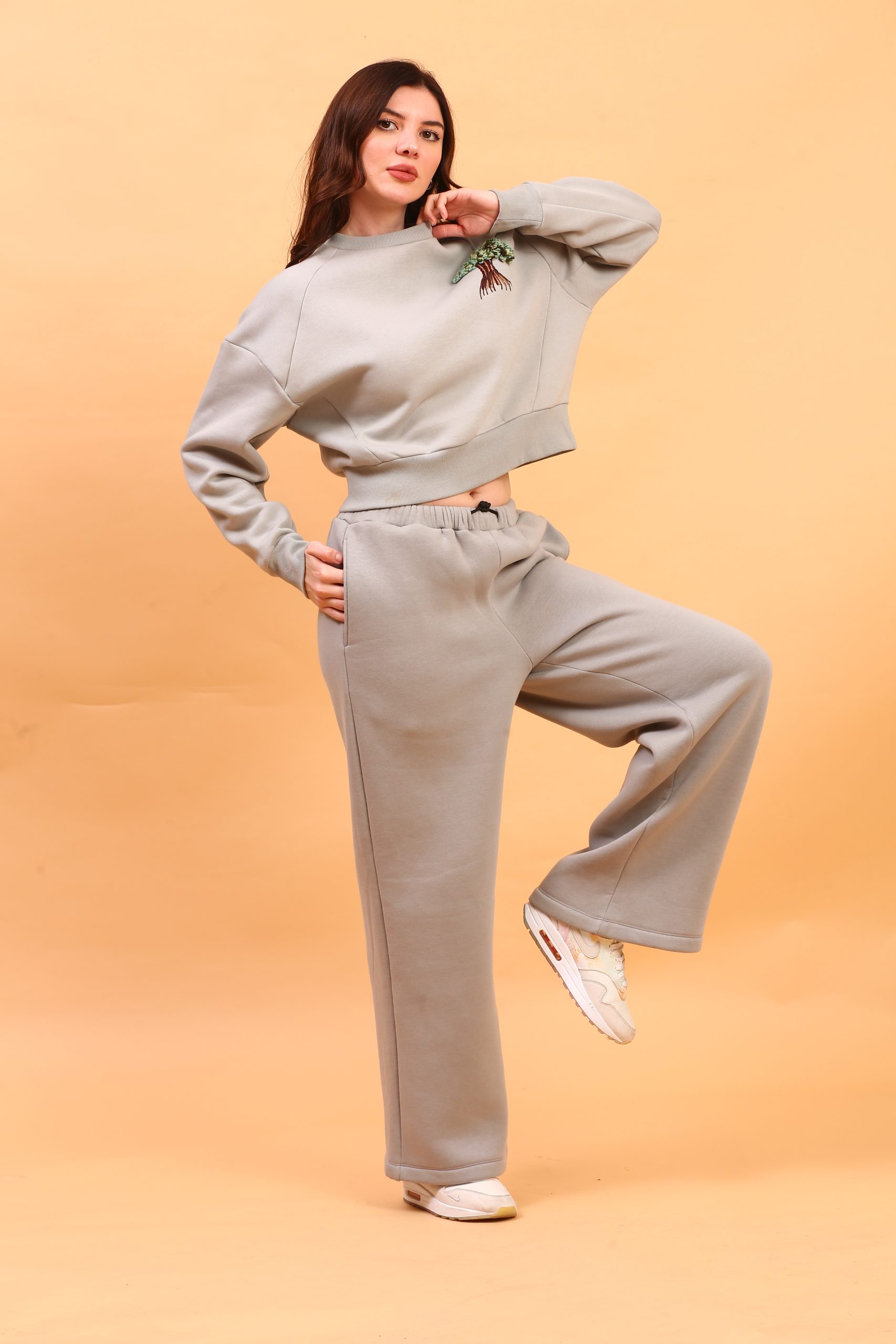 Ash Women Embroidered Co-Ord Set view 2