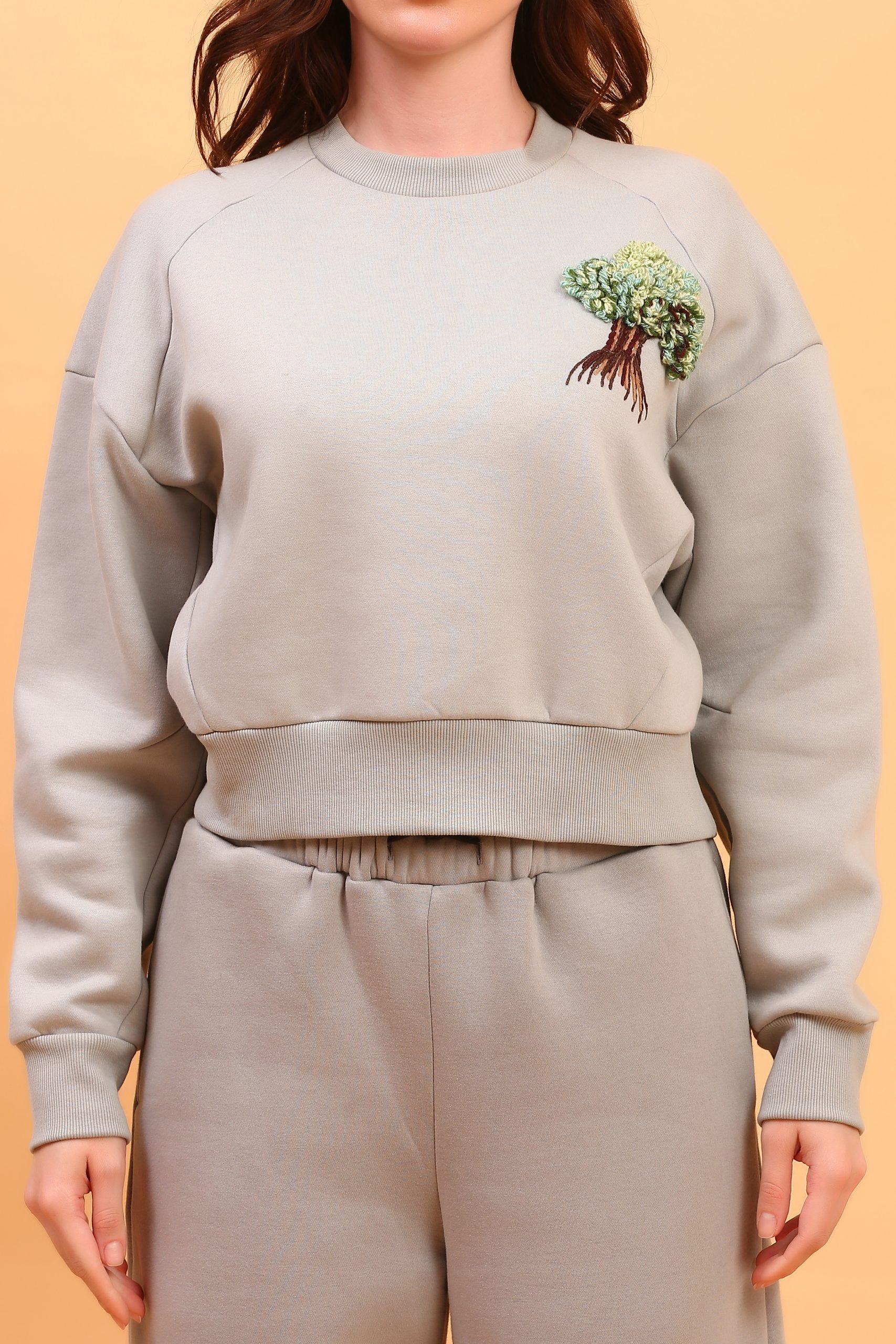 Ash Women Embroidered Co-Ord Set view 3