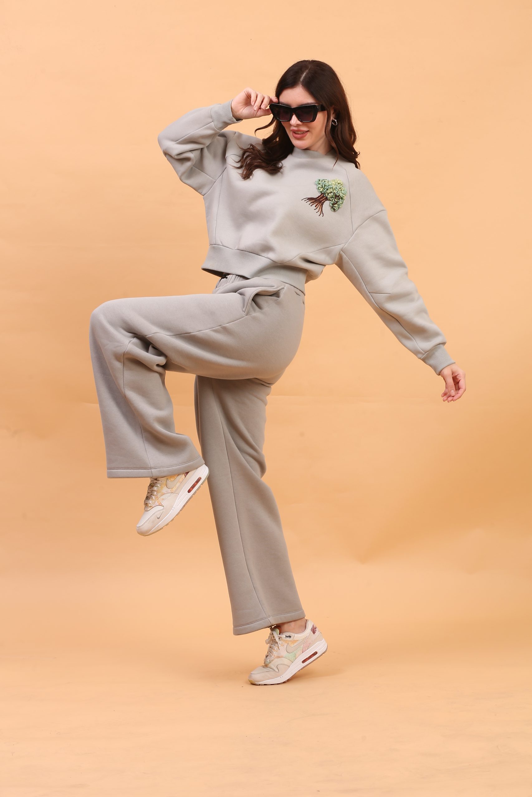 Ash Women Embroidered Co-Ord Set view 5
