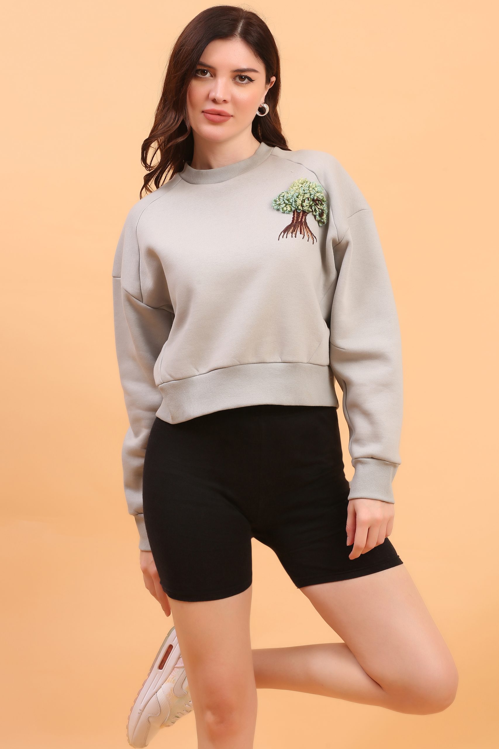 Ash Women Embroidered Sweatshirt view 3