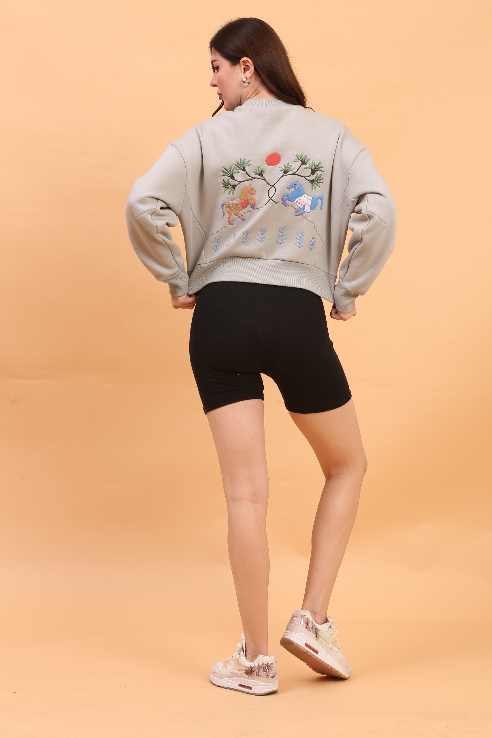 Ash Women Embroidered Sweatshirt view 4