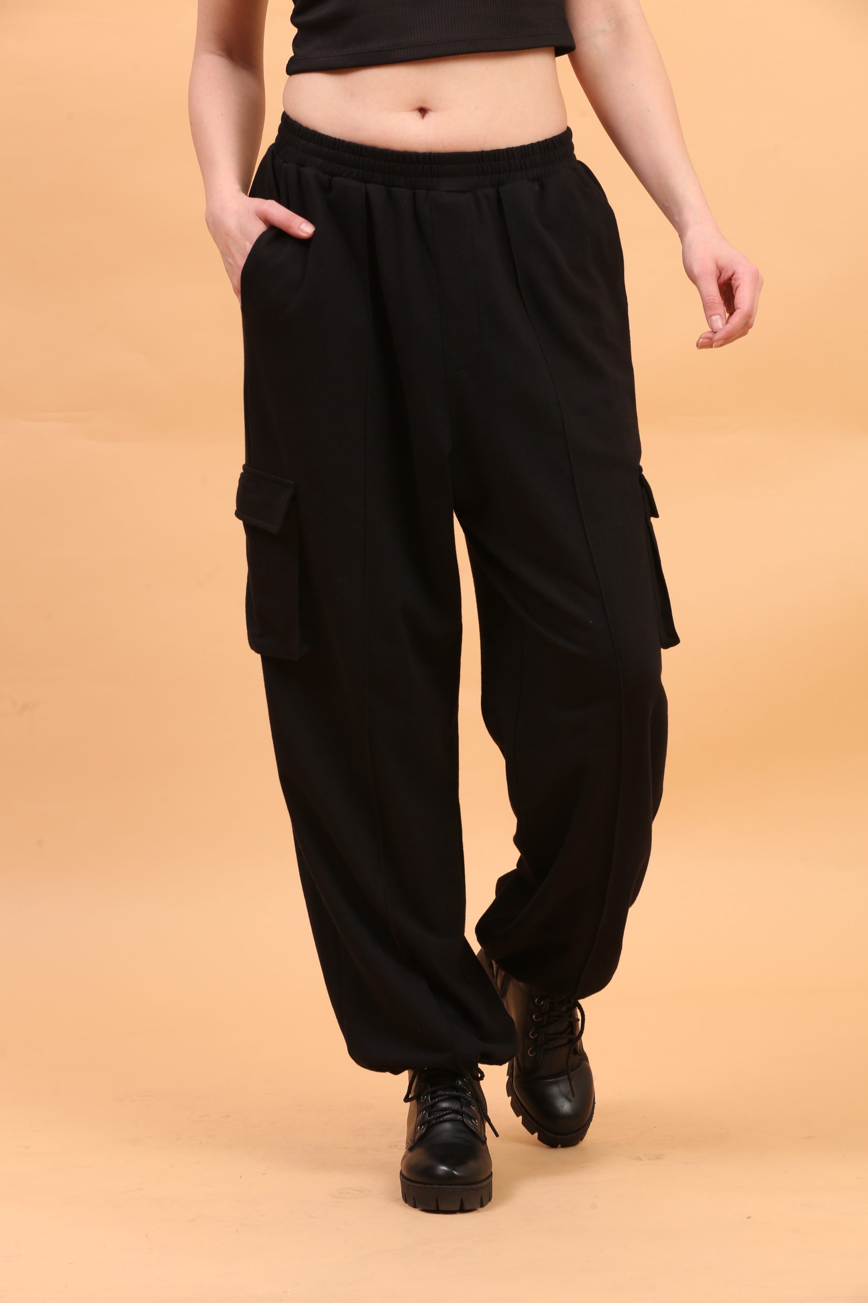 Blush Women Cargo Pants view 2