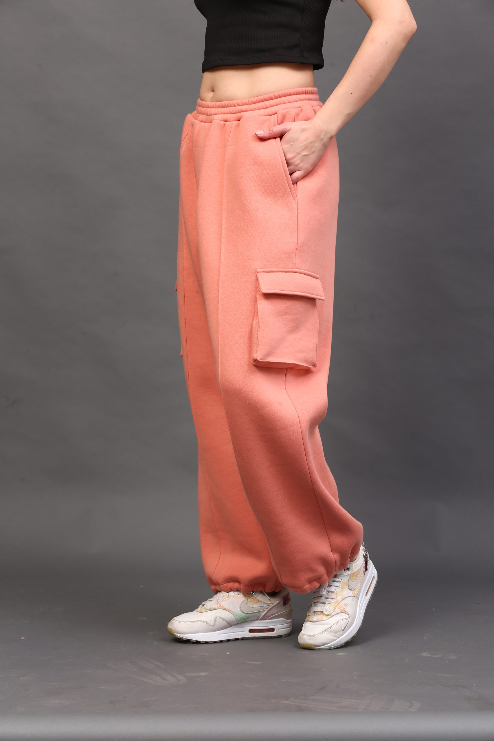 Blush Women Cargo Pants view 3