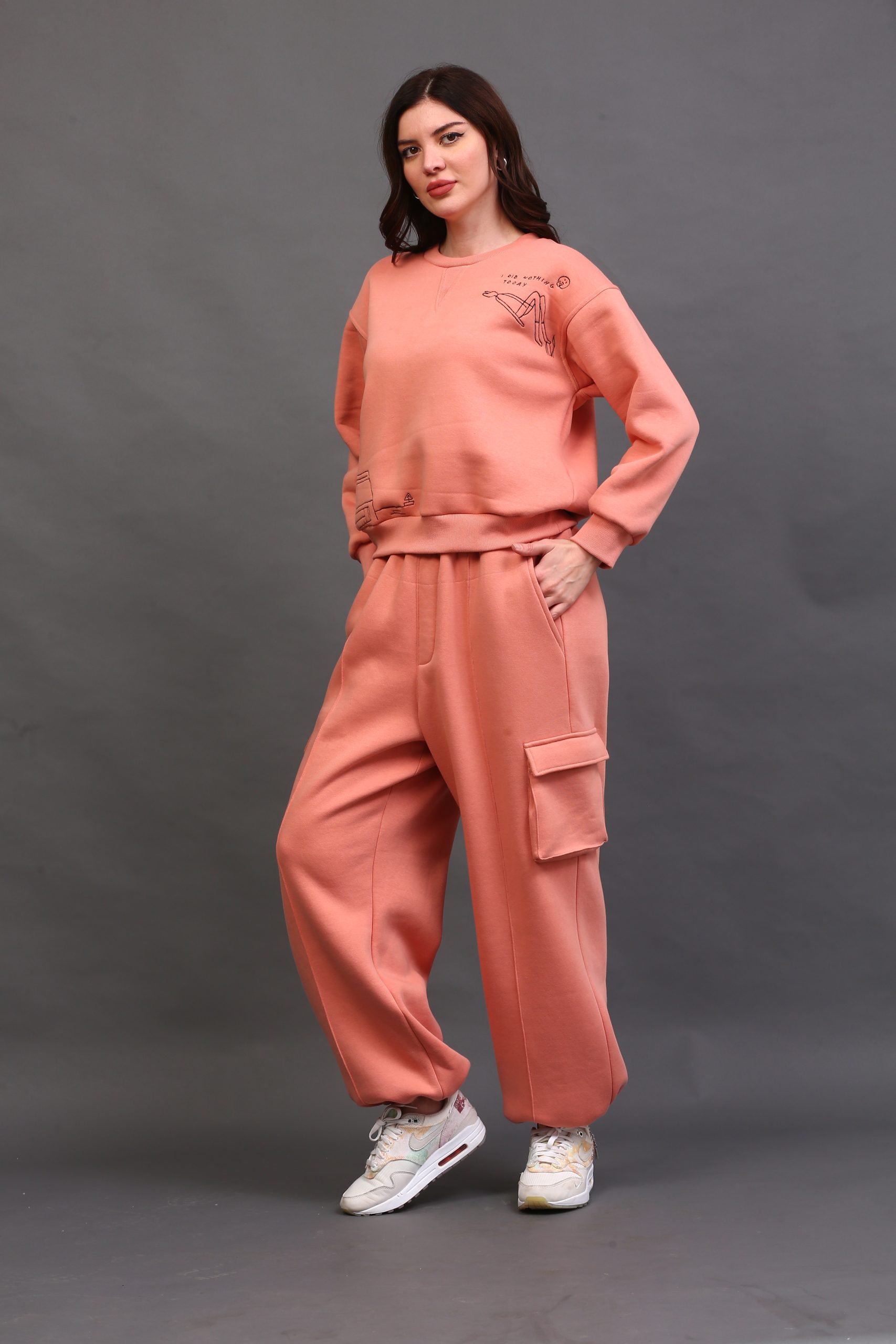 Blush Women Embroidered Co-Ord Set view 2