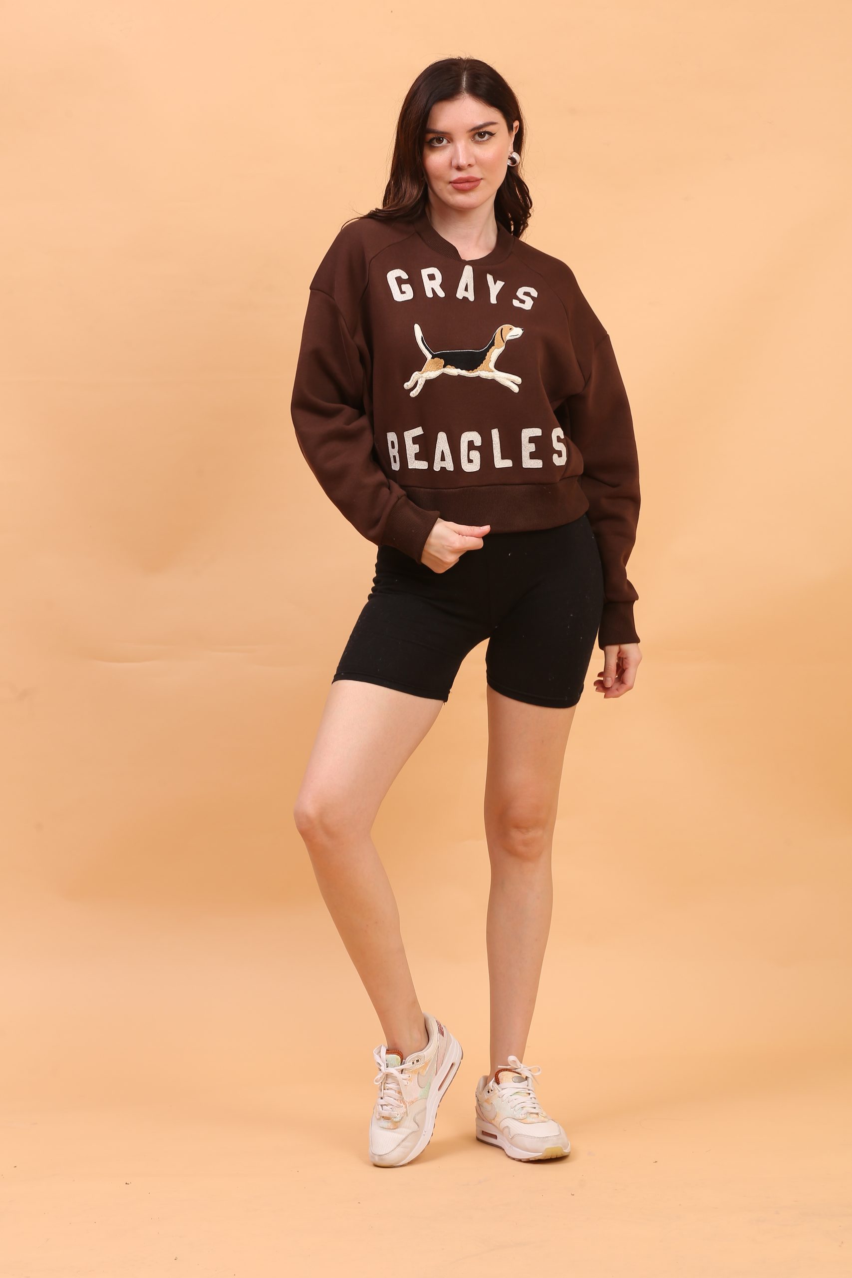 Buddy Women Patchwork Sweatshirt
